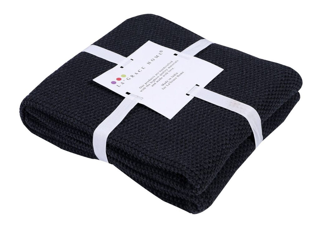 Marlin Cotton Luxe Knitted Throw